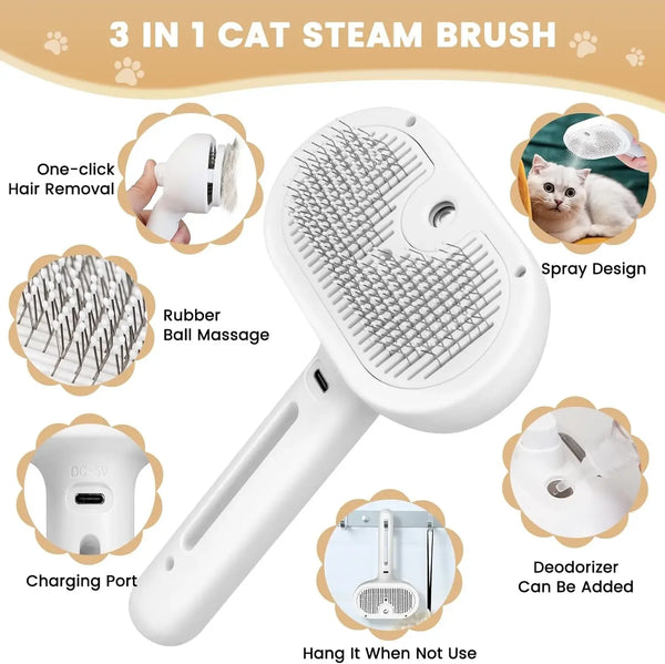 CoatMist Grooming Brush